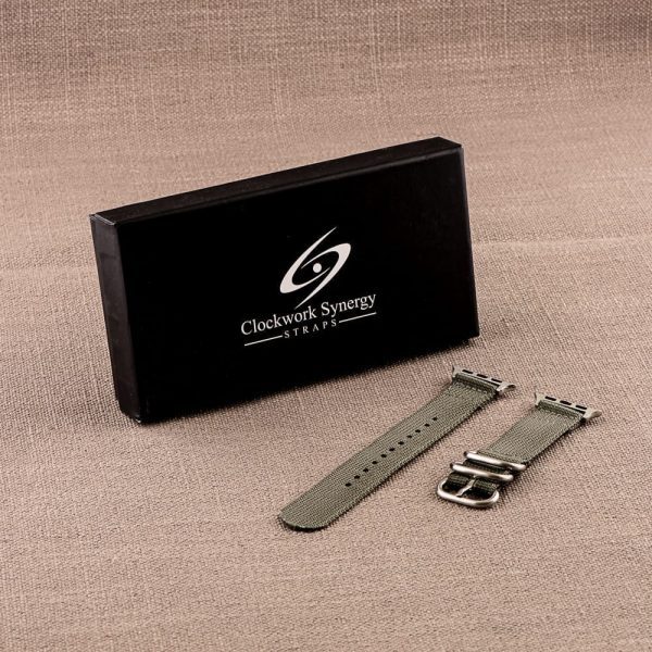 Slate Green 2-piece Heavy Ballistic Bands for Apple Watch<sup>®</sup> - Image 3