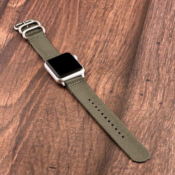 Slate Green 2-piece Heavy Ballistic Bands for Apple Watch<sup>®</sup> - Image 2