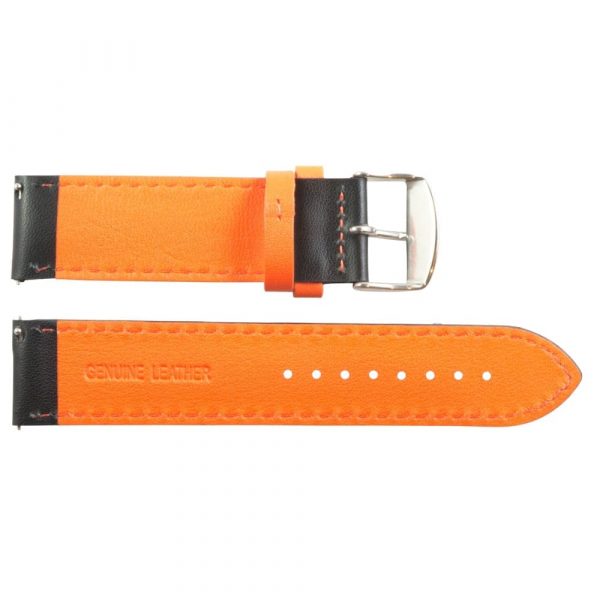 Black & Orange Smooth Perforated Rally Bands - Image 4