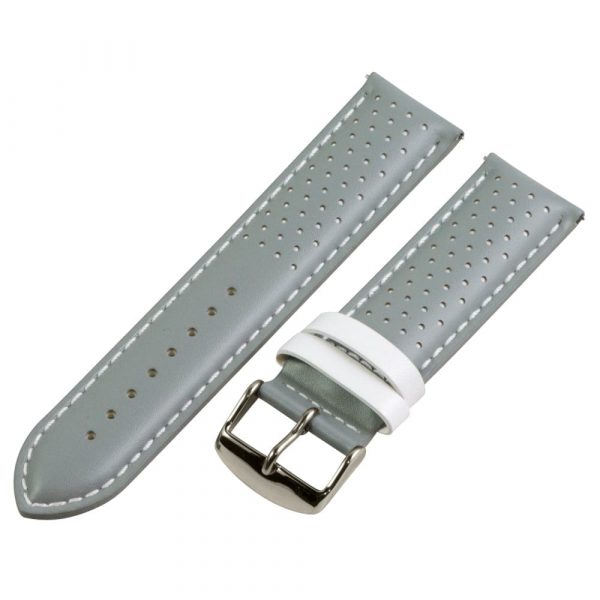 Grey & White Smooth Perforated Rally Bands - Image 4