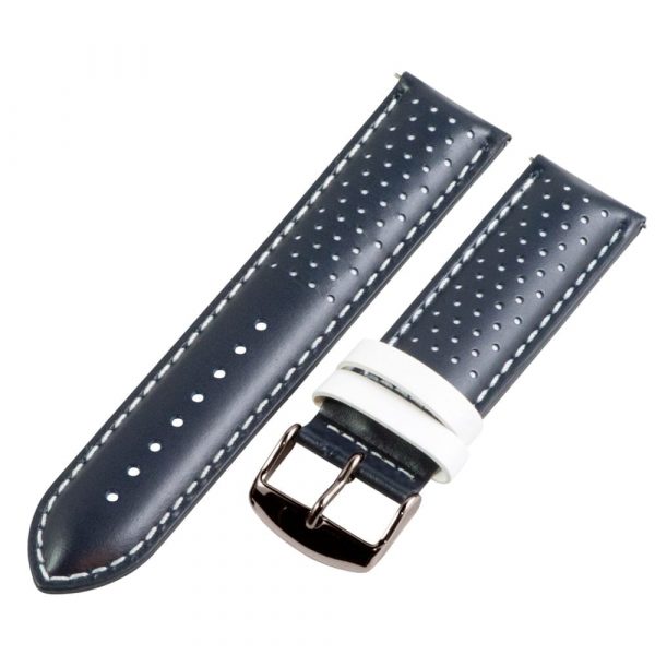 Navy & White Smooth Perforated Rally Bands - Image 5