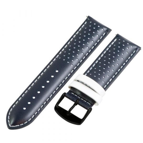 Navy & White Smooth Perforated Rally Bands - Image 6