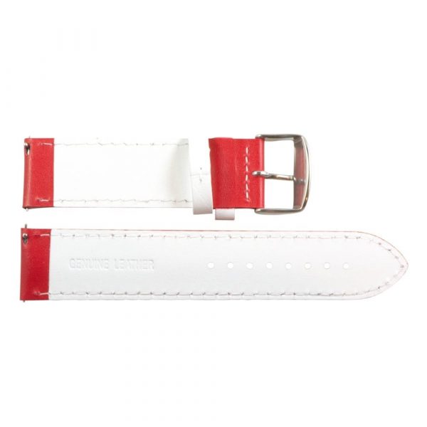 Red & White Smooth Perforated Rally Bands - Image 4