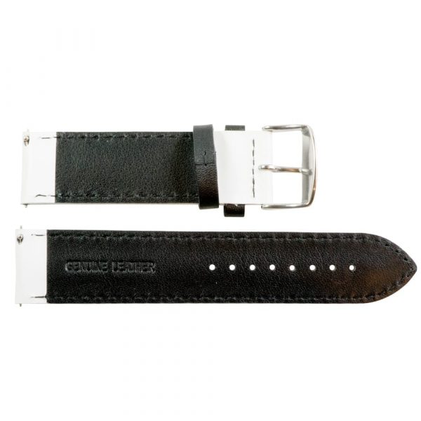 White & Black Smooth Perforated Rally Bands - Image 4