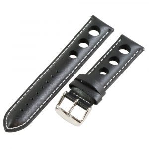 Black & White 3-hole Smooth Rally Bands