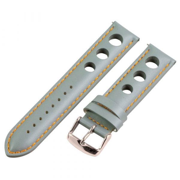 Grey & Orange 3-hole Smooth Rally Bands - Image 4