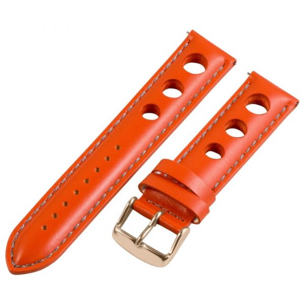 Orange & Grey 3-hole Smooth Rally Bands - Image 7