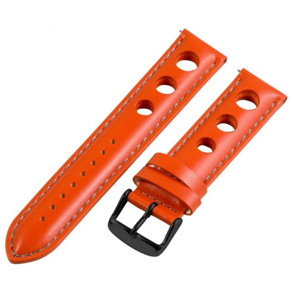 Orange & Grey 3-hole Smooth Rally Bands - Image 5