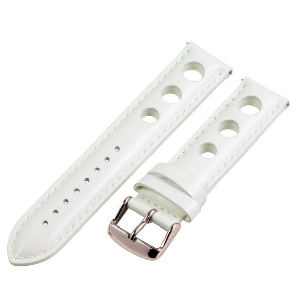 White 3-hole Smooth Rally Bands - Image 4