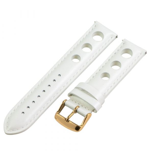 White 3-hole Smooth Rally Bands - Image 7
