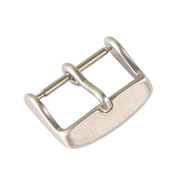 Brushed Steel Square Buckle
