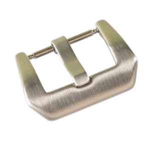 Brushed Steel Traditional Buckle