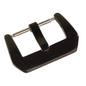 PVD Black Traditional Buckle