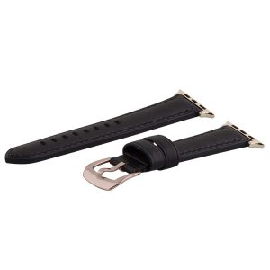 Black Vintage Leather Bands for Apple Watch