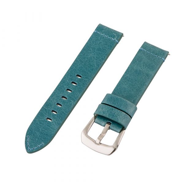 Blue Washed Leather Bands (Dapper)