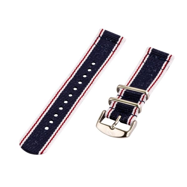 White/Red/Navy 2-piece Classic Ballistic Bands