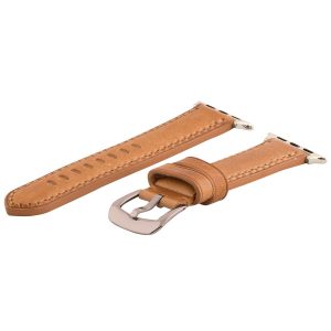 Saddle Worn Leather Bands for Apple Watch