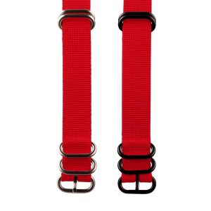 Red XL Ballistic Watch Strap