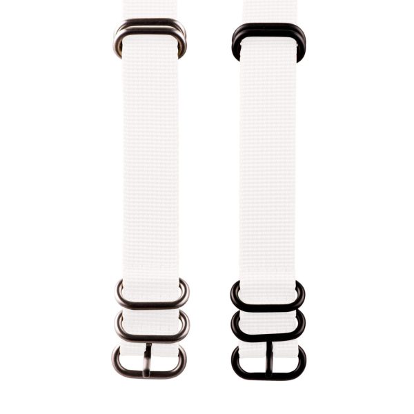 White XL NATO Watch Strap