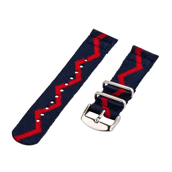 Red ZigZag & Navy 2-piece Classic Ballistic Bands