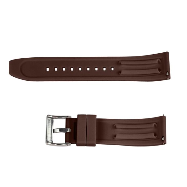 Brown AEM Diver Rubber Watch Bands