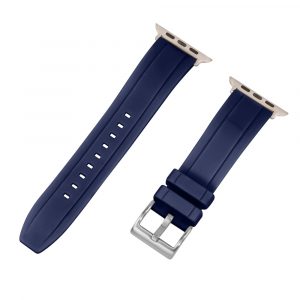 Navy AEM Diver Rubber Watch Bands for Apple Watch®