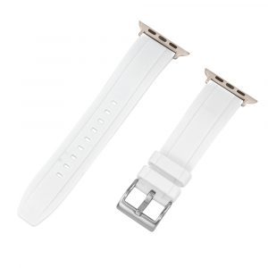 White AEM Diver Rubber Apple Watch®