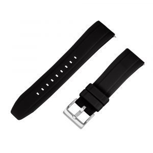 Black AEM Diver Rubber Watch Bands