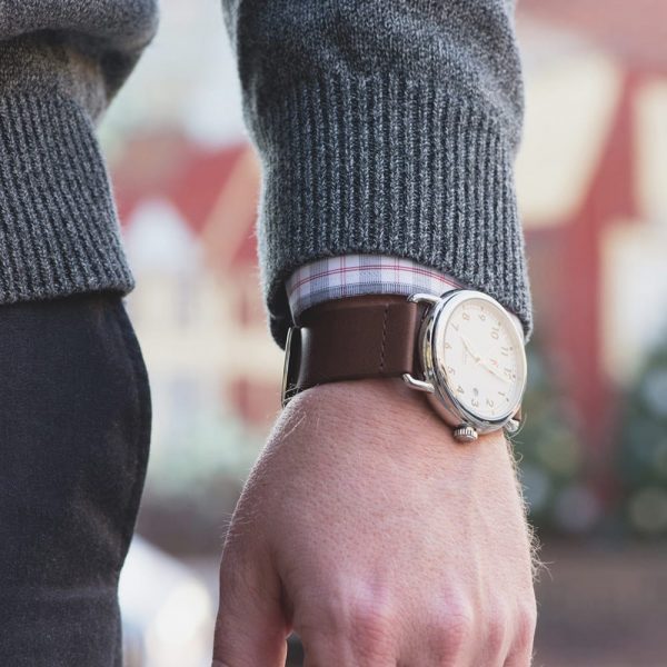 Brown Aged Leather Bands (Dapper) - Image 2
