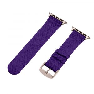 Purple 2-Piece Double Perlon Watch Bands for Apple Watch<sup>®</sup>