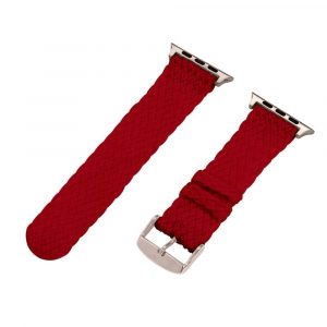 Red 2-Piece Double Perlon Watch Bands for Apple Watch<sup>®</sup>