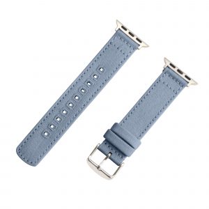 Light Grey Canvas Watch Bands for Apple Watch<sup>®</sup>