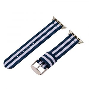 Navy/White/Navy RAF Ballistic Watch Bands for Apple Watch<sup>®</sup>