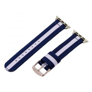 Navy & White RAF Ballistic Watch Bands for Apple Watch<sup>®</sup>