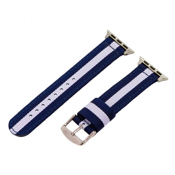 Navy & White RAF Ballistic Watch Bands for Apple Watch<sup>®</sup>