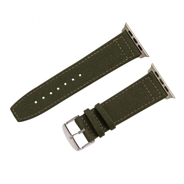 Army Green Cordura<sup>®</sup>(S/M) Watch Bands for Apple Watch<sup>®</sup>