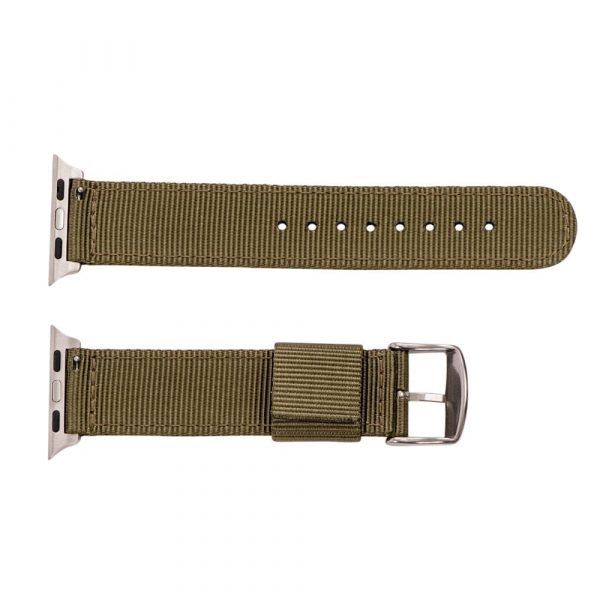 Army Green RAF Ballistic Watch Bands for Apple Watch<sup>®</sup> - Image 3