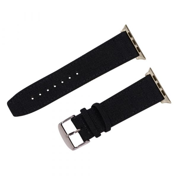 Black Cordura (S/M) Watch Bands for Apple Watch