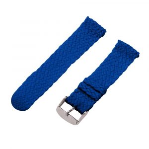 Blue 2-Piece Double Perlon Watch Bands