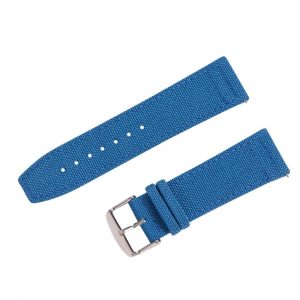 Blue Cordura® Leather Watch Bands
