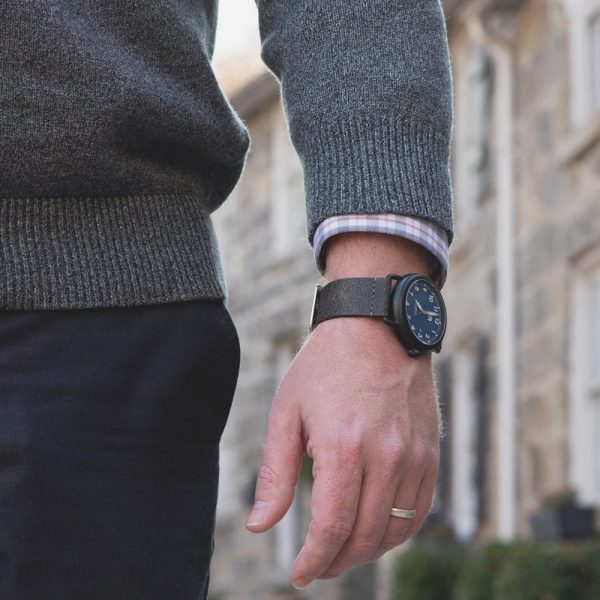 Brown Bomber Leather Bands (Dapper) - Image 2