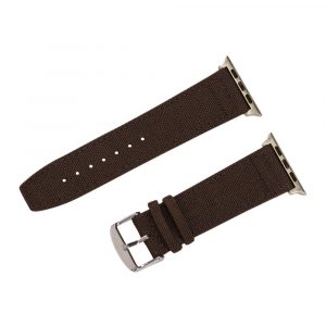 Brown Cordura<sup>®</sup>(M/L) Watch Bands for Apple Watch<sup>®</sup>