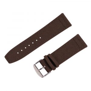 Brown Cordura® Leather Watch Bands