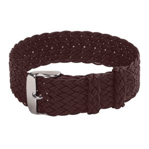 Brown Double Braided Perlon Strap