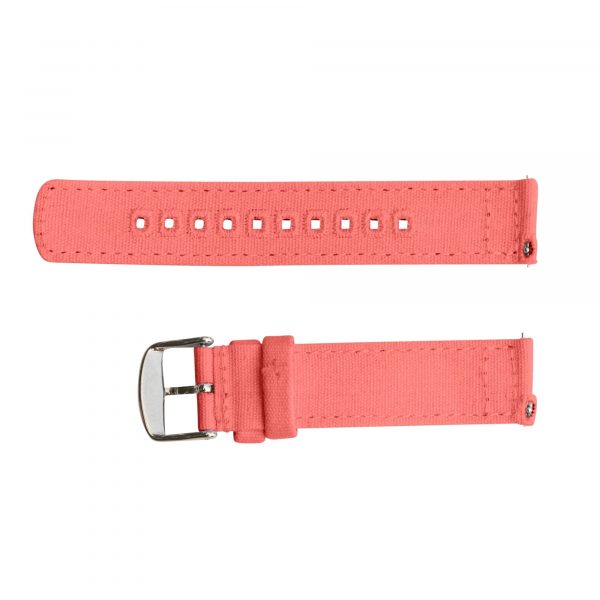 Orange 2-Piece Canvas Watch Bands