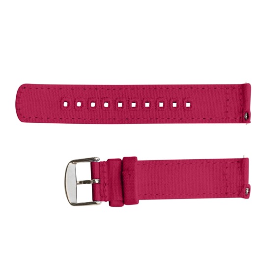 Barn Red 2-Piece Canvas Watch Bands