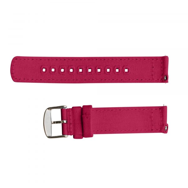 Barn Red 2-Piece Canvas Watch Bands