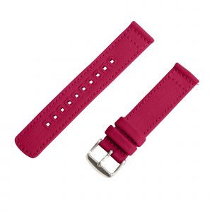 Barn Red 2-Piece Canvas Watch Bands
