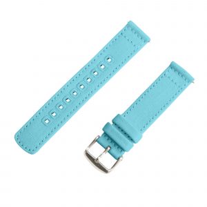 Turquoise 2-Piece Canvas Watch Bands