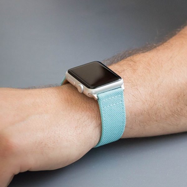 Aqua Cordura (S/M) Watch Bands for Apple Watch®